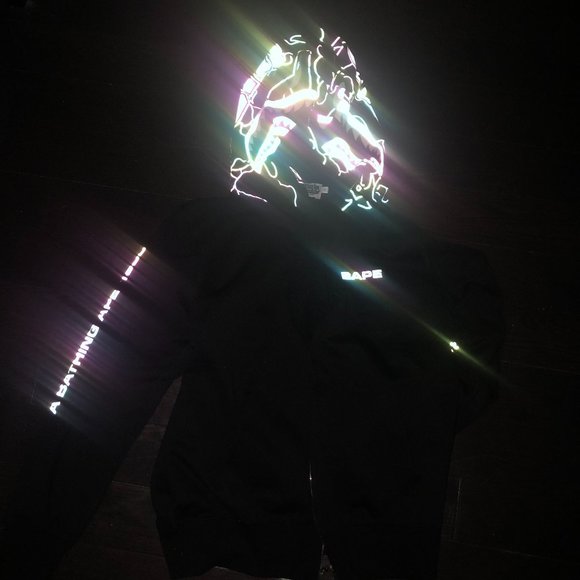 Reflective Bape Hoodie - Picture 1 of 2